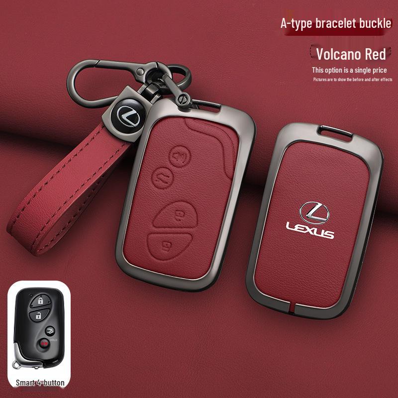 Compatible Key Case for Lexus: CT200H, RX270, RX350, GX400 – Car Shell Bag Buckle