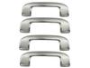 BRIGHTZ INT-GRIP-013-4PC Prius 60 61 65 Накладки на ручки-ассистенты с ультразеркальным хромированием из нержавеющей стали,