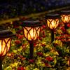 GIGALUMI 6 Pack Solar Lights Outdoor Waterproof, LED Solar Garden Lights | Outdoor Decorations, Garden Decor for Yard, Patio, Landscape, Planter,