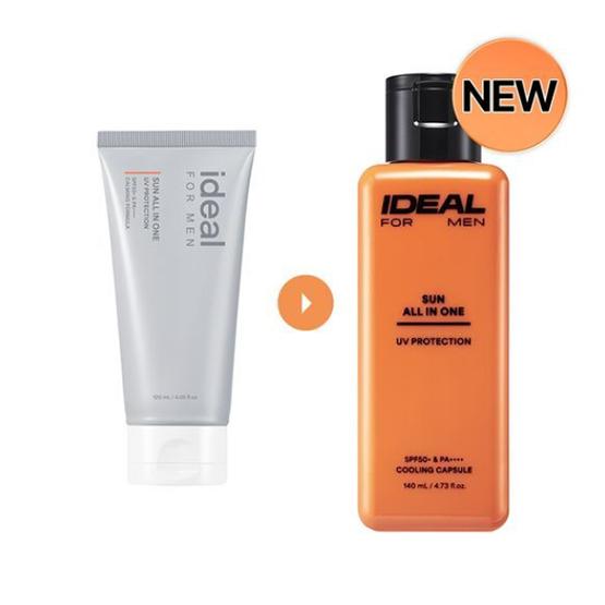 [idear ДЛЯ МУЖЧИН] Солнцезащитный крем All In One SPF 50+ PA++++ 140 мл