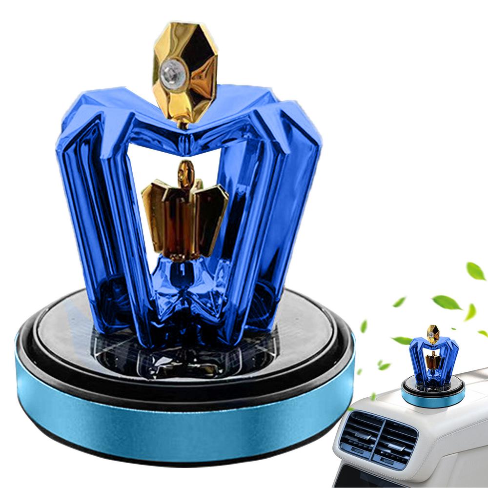 Автомобильные освежители воздуха, украшения в виде короны, вращающиеся духи для ароматерапии автомобиля, креативное украшение интерьера автомобиля, освежитель воздуха для