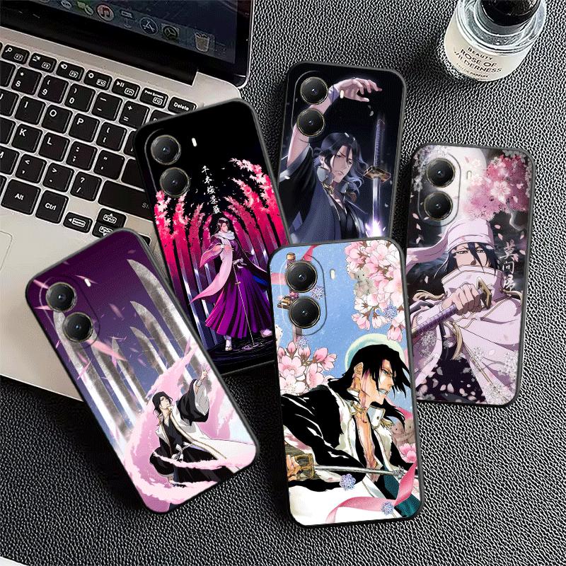 Bleach Kuchiki Byakuya Soft Phone Case for Xiaomi Poco X5 X6 X7 X8 Pro Max X3 F7 F8 Ultra M8 M7 M6 M5 Redmi 15 15C 14C 13C 12C X