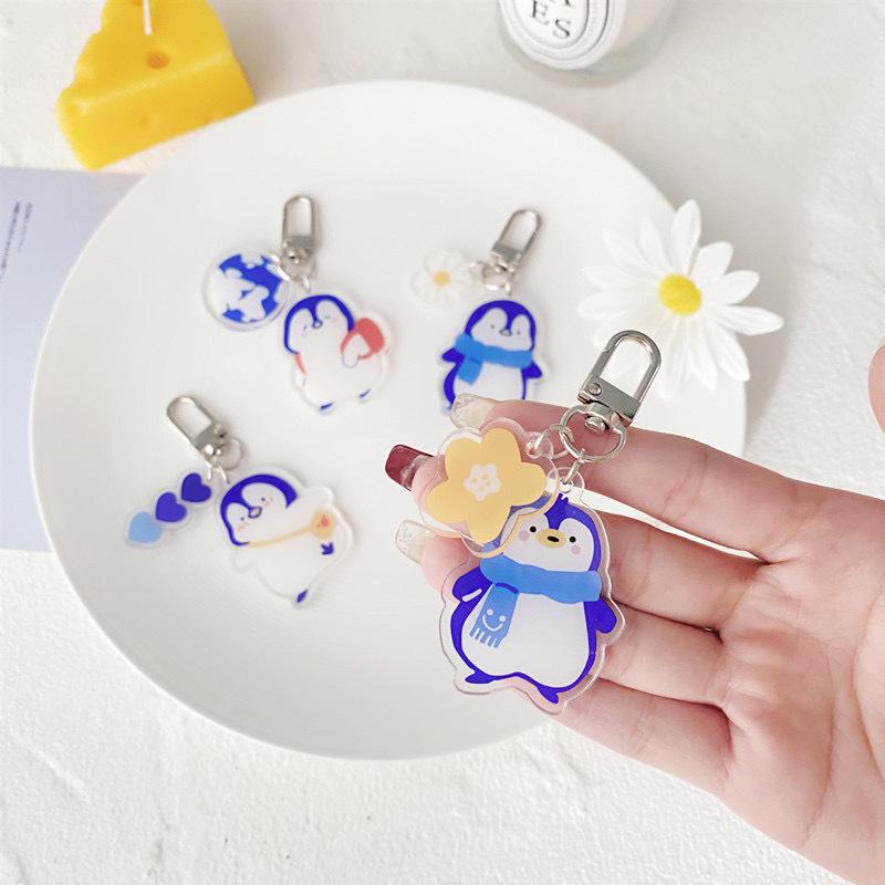 Custom Acrylic Anime Cartoon Standee & Name Tag - Cute Desktop Ornament & Keychain Gift for Kids & Students