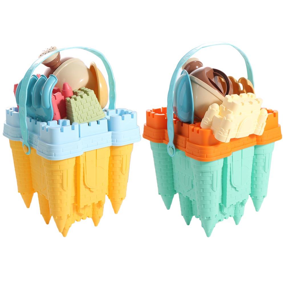 Summer Toys Castle Sand Mold Toy Beach Accessories Castle Bucket Play Sand Set Beach