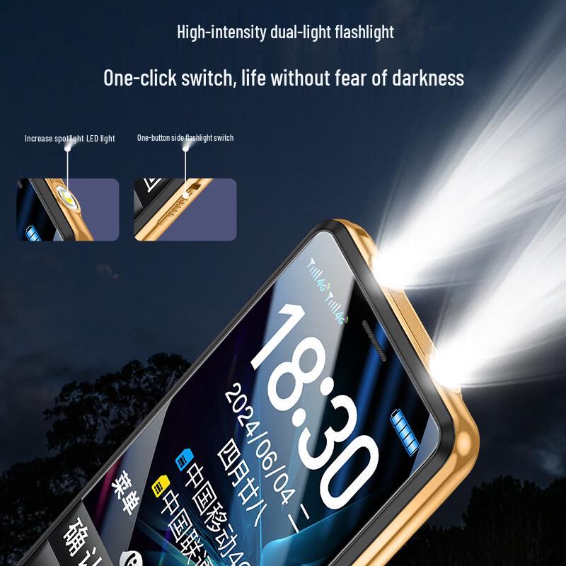 K-Touch Z15 4G Кнопочный телефон для пожилых (Китайская версия)