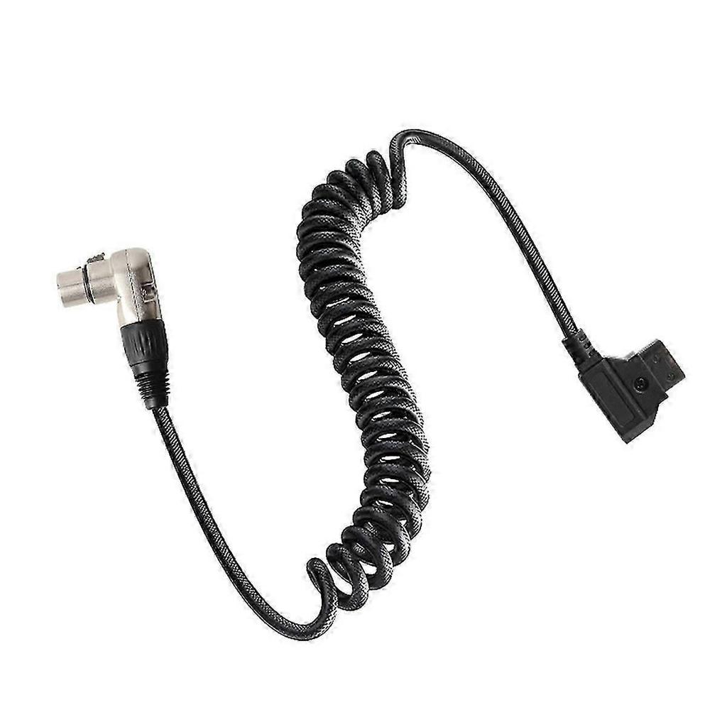 For Monitor Power Cable D-Tap to XLR 4-Pin Plug for Cameras Monitors DTAP Male to XLR Female Power