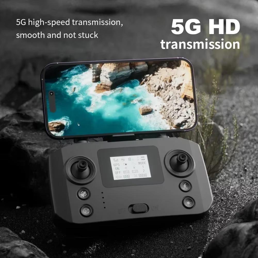 2025 New U33 MAX GPS Drone Professional 8K Aerial Photography HD Obstacle Avoidance WIFI FPV with Large Screen RC Folding Brushless Quadcopter Toy