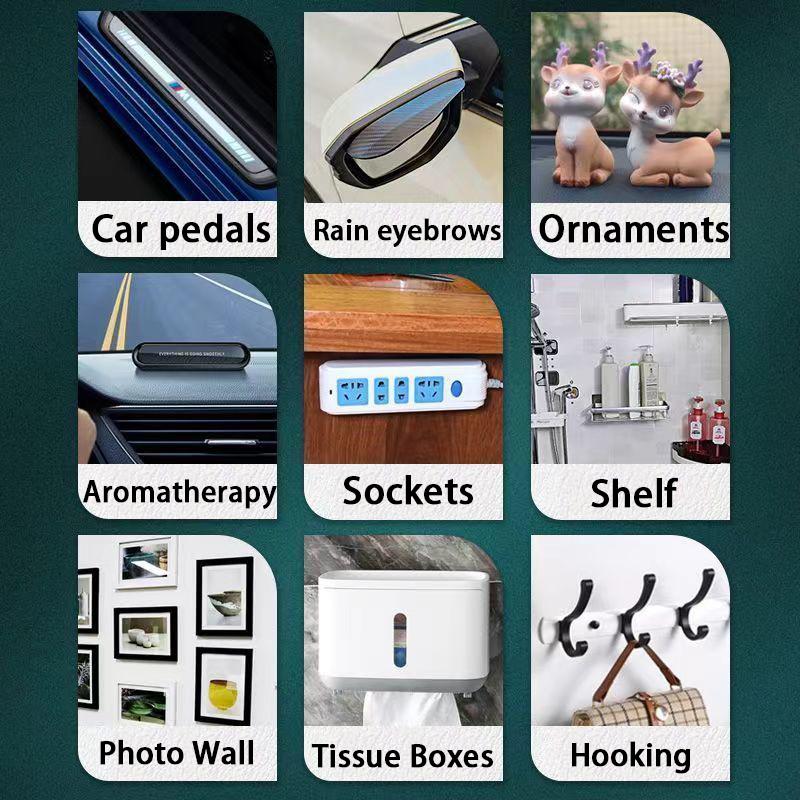 Nano Tape Double Sided Reusable Removable Adhesive Tape for Wall Home Office Car Decor Heavy Duty Transparent Tape 4