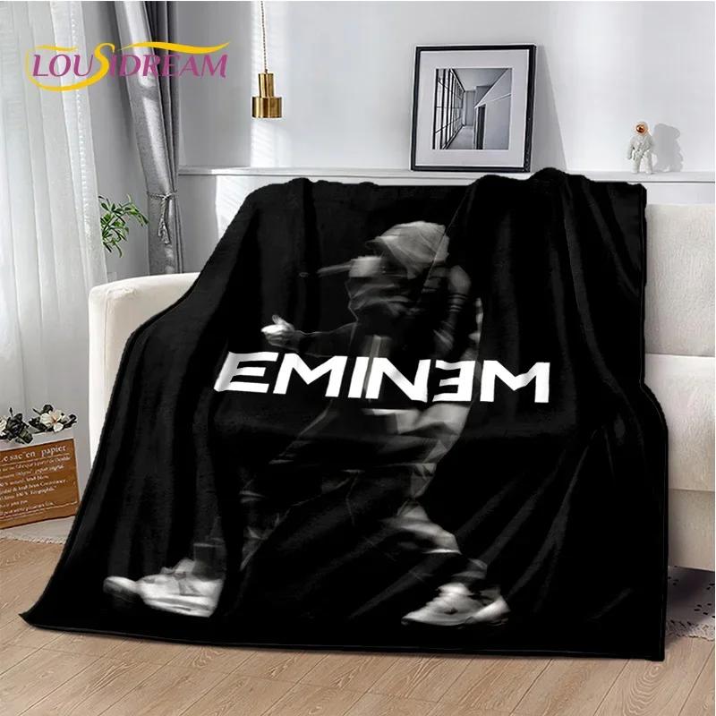 Новый Рэпер Эминем Тупак 2pac Хип-Хоп Музыка Бог Рэпа Плед, Мягкий Плед для Дома Спальни Кровати Дивана Пикника Покрывало для Путешествий 013