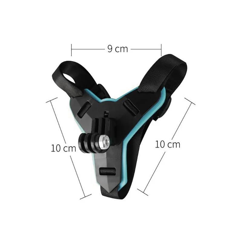 Кронштейн для мотоциклетного шлема для GoPros Casque Holder Fix Поддержка камеры движения Tachograph Мотоциклетное оборудование