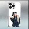 Чехол для телефона Singer B-Beyonce Ковбойский для iPhone 16,15,14,13,12,11 Plus,Pro,Max,XR,XS,X,Plus,SE,Mini Прозрачный Мягкий Чехол