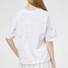 PUMA T Shirts Women's White Crew Neck Moderate Straight Fit 531284-02