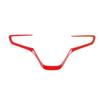 Chrome Red For Chevrolet Cruze 2016 2017 2018 Car Steering Wheel Decor Frame Sticker Cover Trim Styling