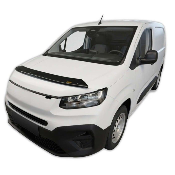 Scoutt | Дефлектор капота Защита Для Fiat Doblo с 2023 года, Аэродинамический, Легкая установка, Не требует сверления