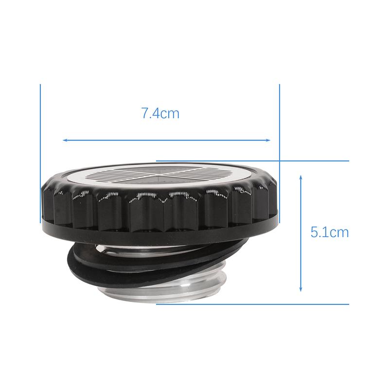 New Motorcycle Aluminum Fuel Tank Gas Cap Oil Tank Cover All Year Cafe Racer For BMW R18 2020 2021 2022 2023 2024