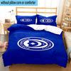 3pcs Portsmouth F.C Printed Bedding Set Duvet Cover Closure Includes 1 Duvet Cover & 2 Pillowcases Bedding Sets Home Decor Gifts