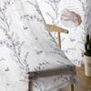 Flower Leaf Butterfly Bedroom Transparent Sheer Curtains Holiday Decoration Window Voile Tulle Curtain