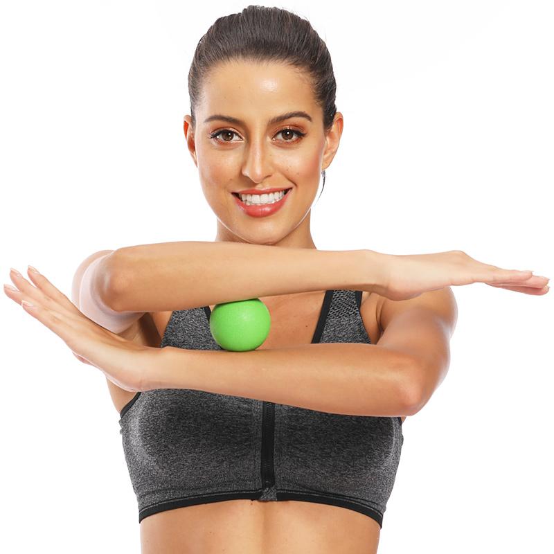 TPE Fascia Ball Лакросс Упражнение на расслабление мышц Спорт Фитнес Йога Арахисовый массажный мяч Триггерная точка Стресс