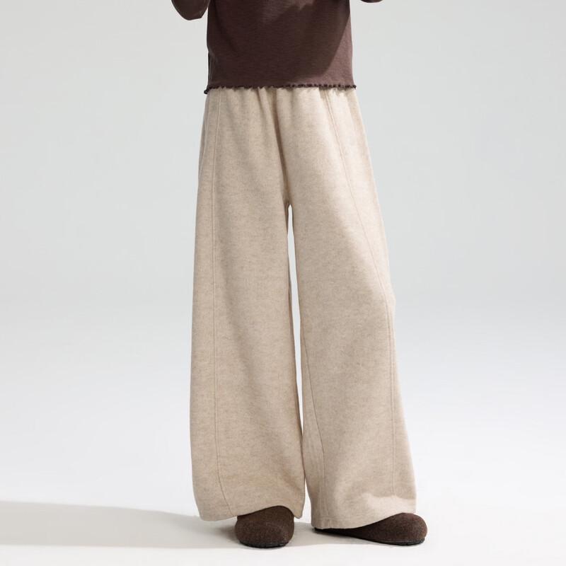 Girls' Relaxed Straight-Leg Casual Trousers