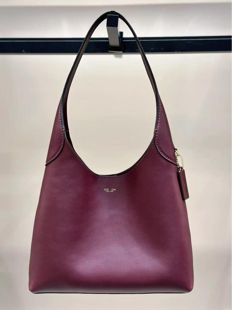 Большая ретро-сумка-тоут Brooklyn - Одноплечная сумка для поездок на работу