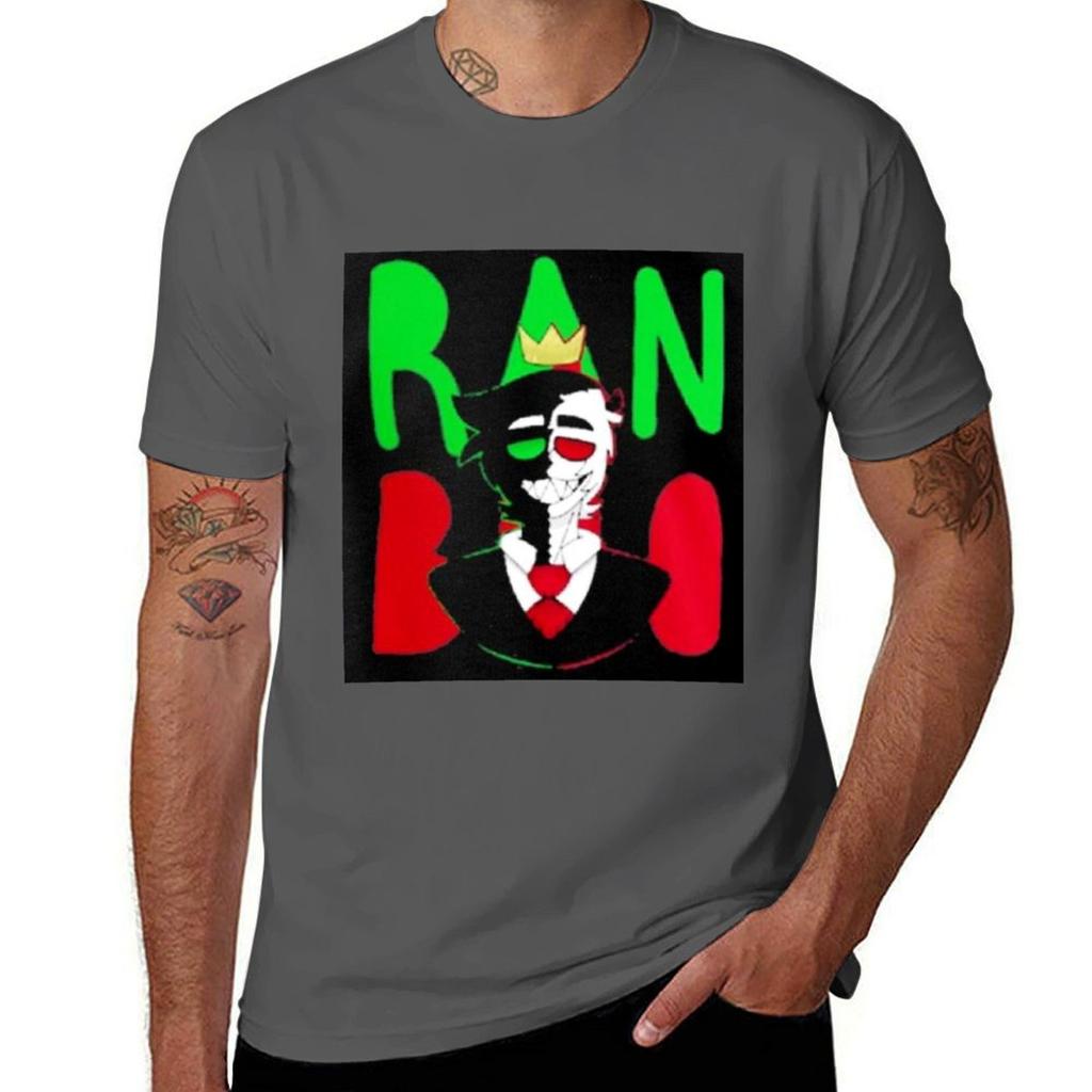 Ranboo Tshirt Summer Print Short Sleeve Tee