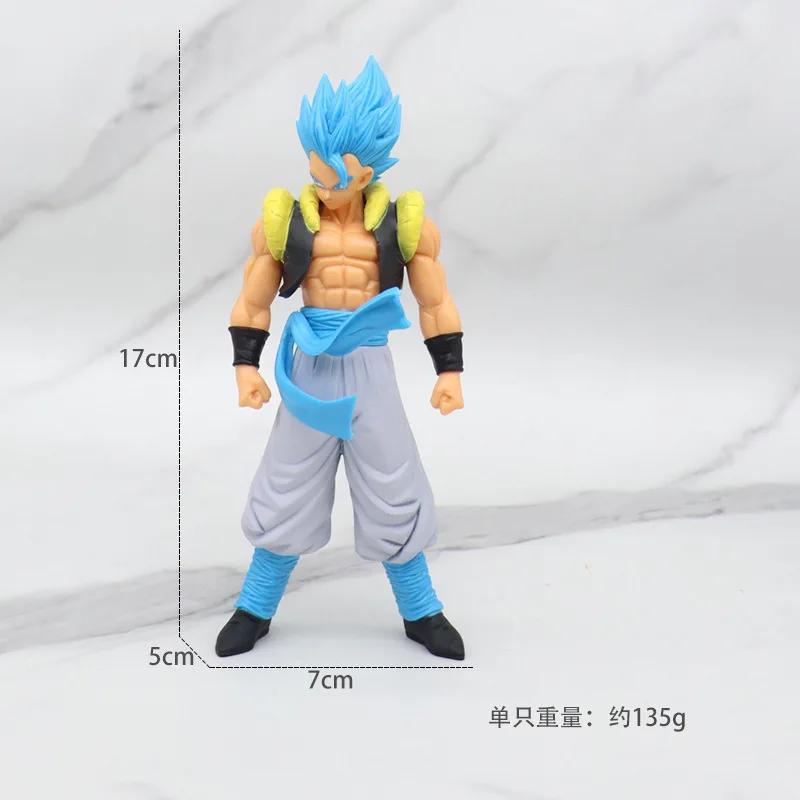 @Figure Anime Son Goku Super Saiyan Figure Anime Dragon Ball Goku DBZ Action Figure Model Gifts Collectible Figurines for Kids