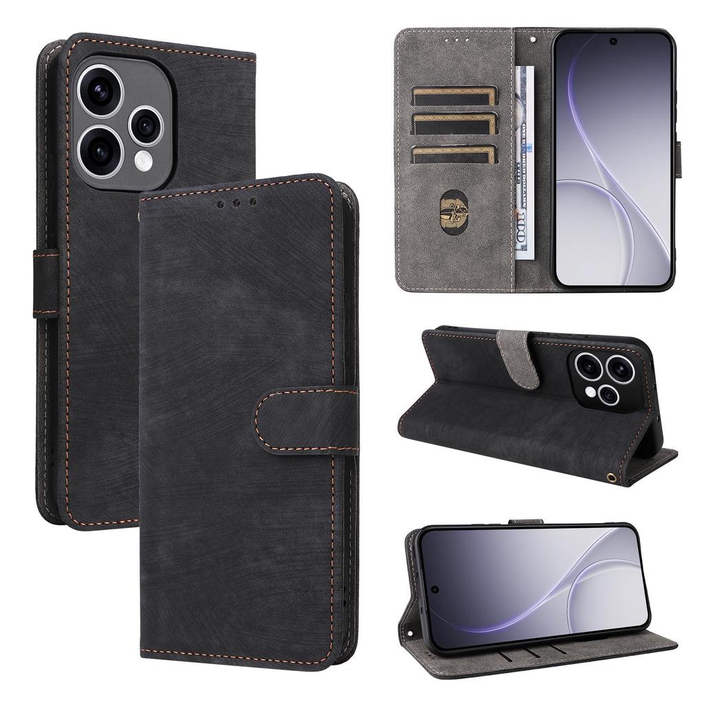 Flip Cases compatible for OPPO Reno 15 5G PU Leather Phone Case Full-Body Protection with [RFID Blocking]