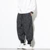 2025 Autumn Men Plaid Corduroy Pants Men Jogger Vintage Lantern Pants Y2K High Street Trousers Korean Loose Casual Sweatpants