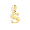 26-Letter English Alphabet Pendant Jewelry - European & American Stainless Steel Accessories