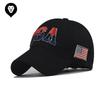 Hat Large Embroidered Cotton Flag Baseball Cap Classic USA Embroidered Cap