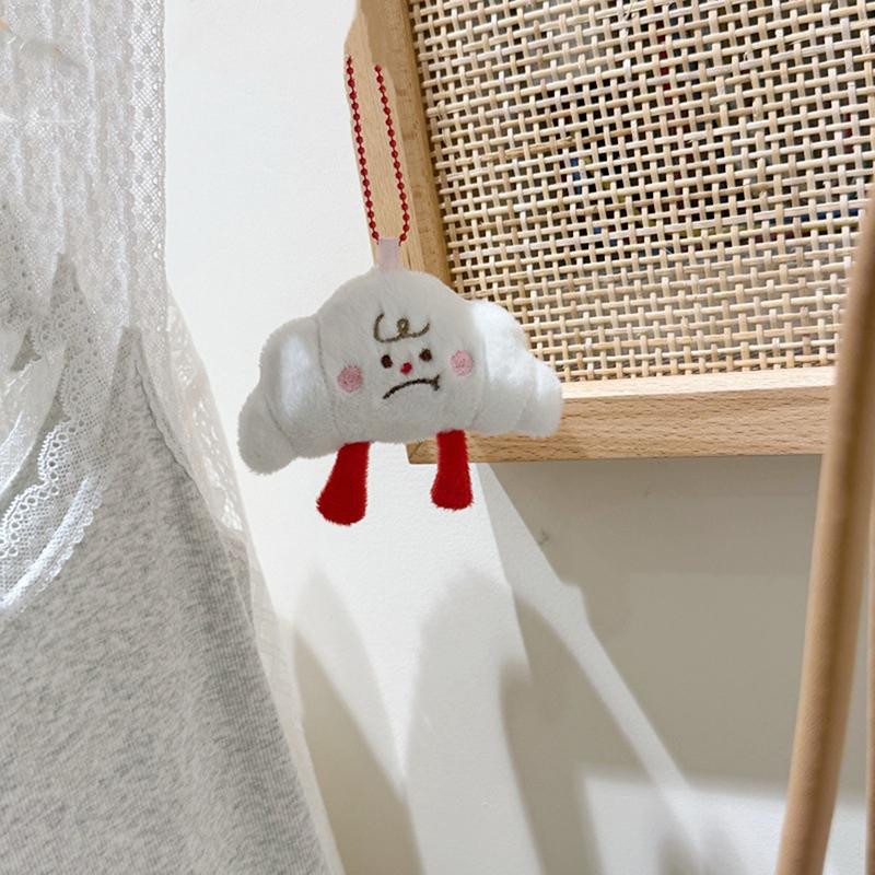 Мультяшный плюшевый брелок-пельмень, милая еда, мягкая кукла, брелок для ключей, подвеска для сумки, украшение для подвешивания на рюкзак, подарки для пары