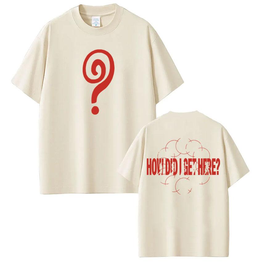 Singer Louis Tomlinson How Did I Get Here Tour 2026 Print Tshirt Unisex Women Hiphop Tshirt Loose Casual Cottonshirs Fan Gifts