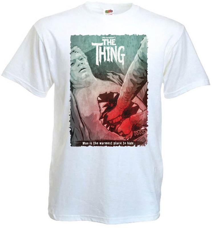 The Thing v.16 T shirt white movie poster Unisex T-Shirt