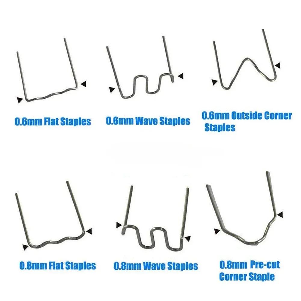 Бесшовная сварка пластика, пайка, термофен, комплект сварочного оборудования 0,6/0,8 мм, мастерская, ремонт бампера, автомобильный степлер, горячие инструментыa