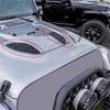 Automotive Hood Dome Louvers Air Inlet Vent Outlet Bezel Sticker For JK 2007-2017 ABS Seamlessly Installation Process