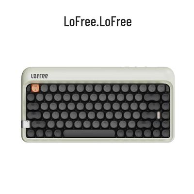 Механическая клавиатура Lofree в стиле ретро 1970-х годов