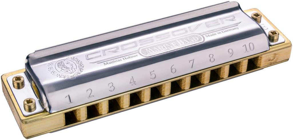 HOHNER MARINE BAND CROSSOVERA Marine Band Crossover 10 Hole Harmonica