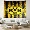 BVB Print Tapestry, Backdrop, Easy Setup, Ideal for Bedroom, Office & Living Room, with Aesthetic Wall Hanging Decor.