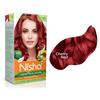 Nisha Crème Hair Color, Permanent Red Hair Dye Color, 100% Gray Coverage, Cherry Red, 4.23 Oz