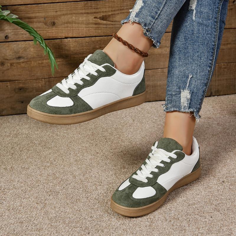 Модные женские белые туфли AJGS, повседневные лоферы 2024 года, новая спортивная обувь высокого качества, роскошные брендовые плоские осенние женские трендовые кроссовки