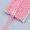 10 Meters Length Sequin Trim Ribbon Metallic Finish Glitter Sequin Braid  For Hair Accessories