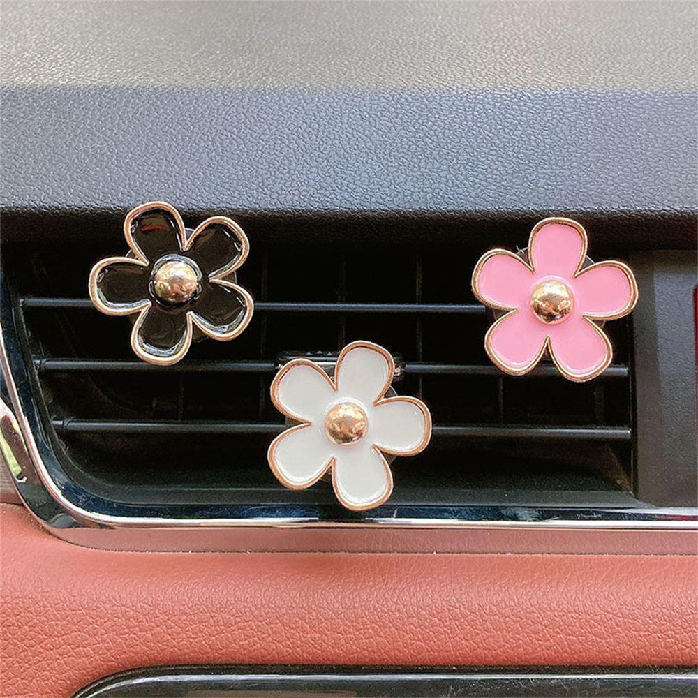 Daisy Flower Air Freshener Air Vent Clip Outlet Vent Clip Aromatherapy Clip Car Perfume Clip