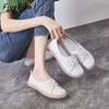 Ретро лоферы, женские туфли на плоской подошве, весенняя обувь без шнуровки, женская весенне-осенняя мягкая повседневная обувь для мам на плоской подошве
