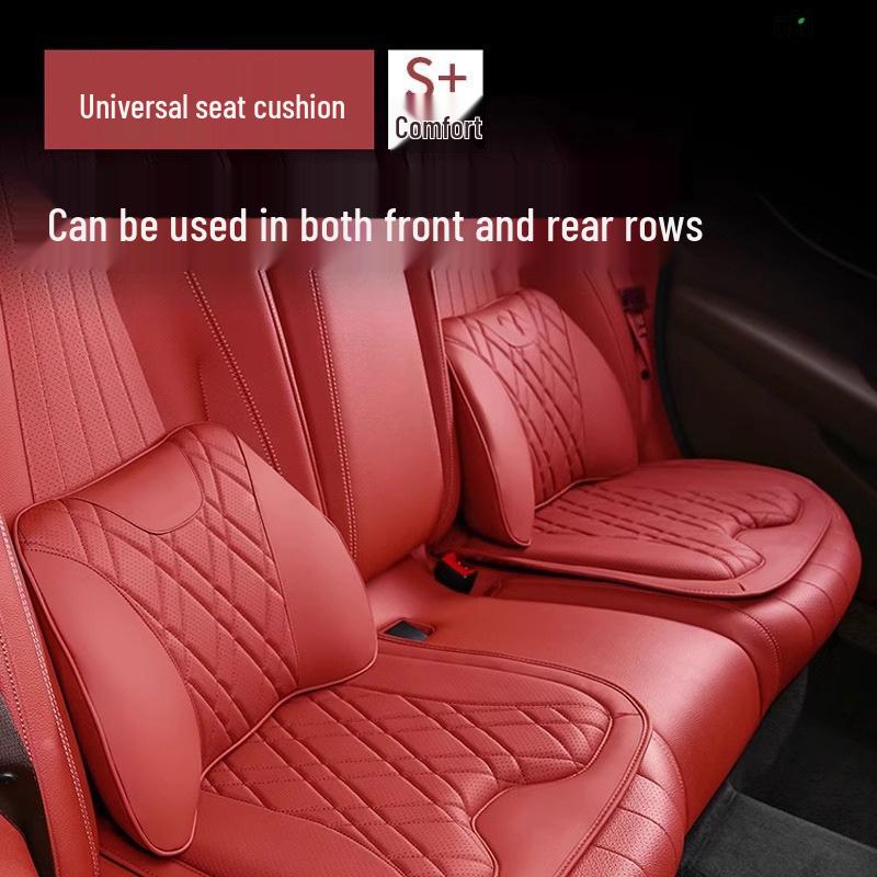 Premium Lumbar Support Seat Cushion for BMW 3, 5, 7 Series, X1, X3, X5, X6, X7 - Waist Protection Pillow