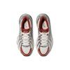 Asics Gel-Flux 4 Модные спортивные тканевые кроссовки из синтетической кожи с амортизацией, низкие, для тренировок и бега, женские, белые, серые, 1012B464-101