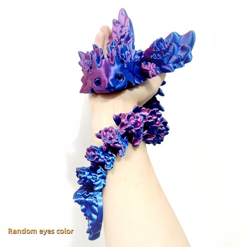 3D Print Salamander Dragon Desktop Ornament 3d Print Animals Home Office Crafts Print Characters Christmas Gift Action Figur