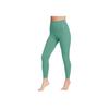 Logo Training Tight Solid Color Sports Long Pants Women Bottoms Green DQ6016-362