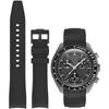 20 мм Ремешок для часов Силиконовый ремень для часов Omega X Swatch MoonSwatch Ремешок для часов Omega и Swatch Резин...