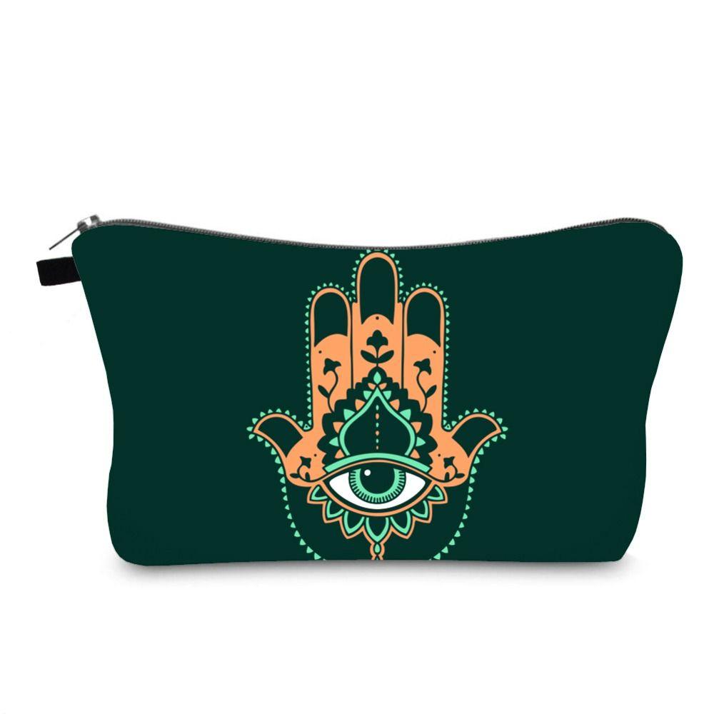 Eye Print Large Capacity Wash Pouch Toiletry Bag Korean Storage Bags Cosmetic Bags Women Clutch Bag