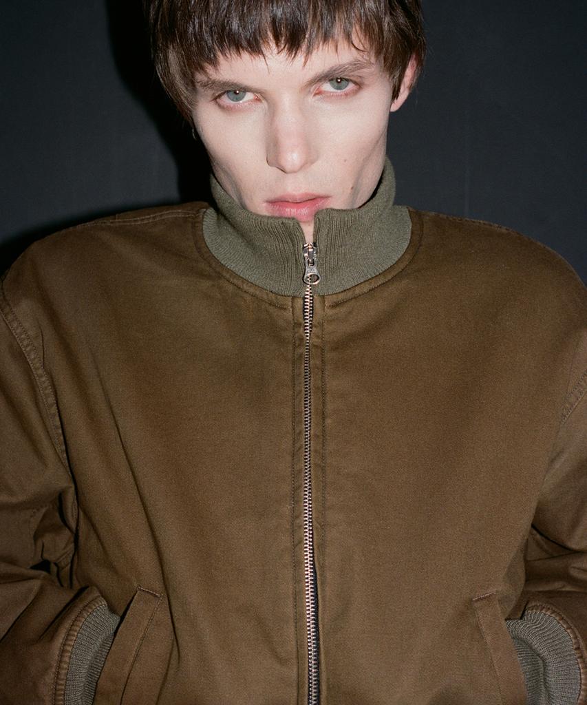 Shirter Vtg Mil Tanker Jumper (Brown)